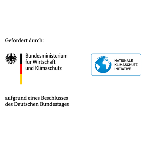 Gefördert durch das Bundesministerium für Wirtschaft und Klimaschutz aufgrund eines Beschlusses des Deutscheb Bundestages