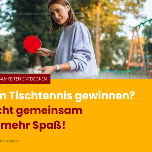 Motiv Tischtennis