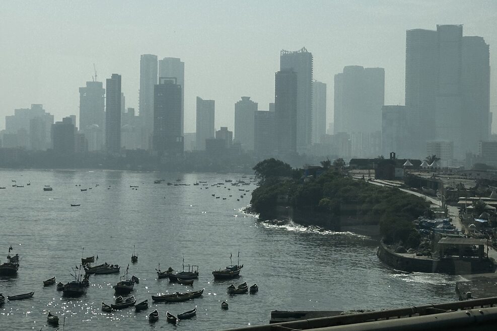 Smog über Mumbai