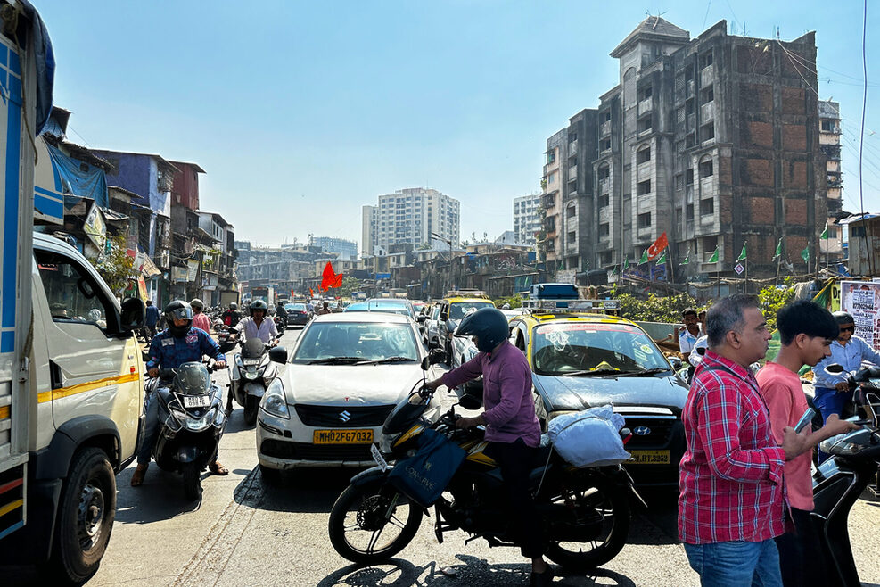 Verkehr in Mumbai