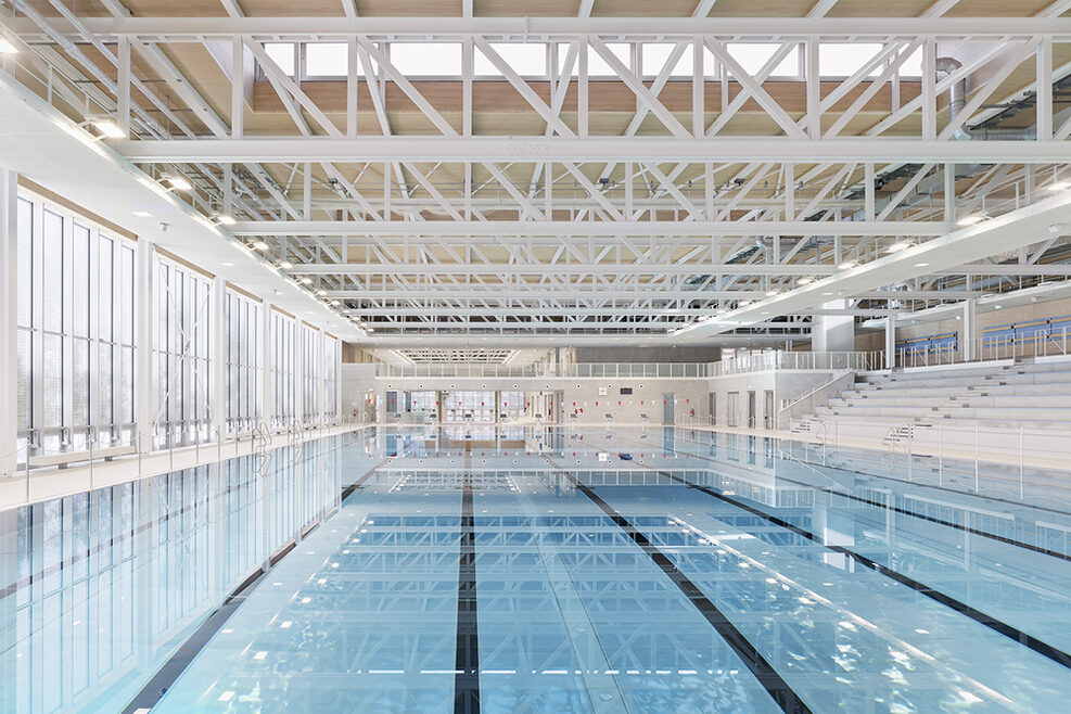 Schwimmhalle / Wettkampfbecken