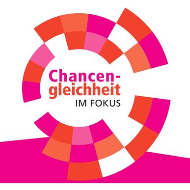 Logo der Veranstaltungsreihe Chancengleichheit im Fokus