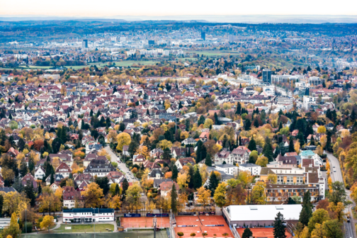 Blick auf Degerloch