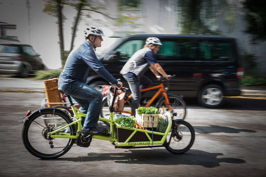 Verkehrspolitische  Radtour mit Lastenräder