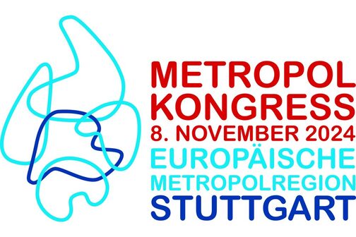 Logo Metropolkongress 8. November 2024 Europäische Metropolregion Stuttgart