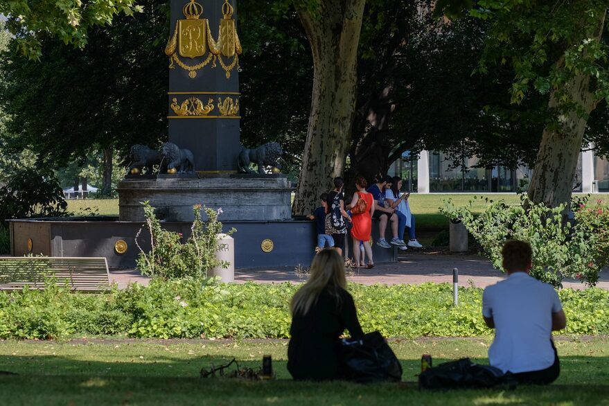 Schattenplatz, Akademiegarten