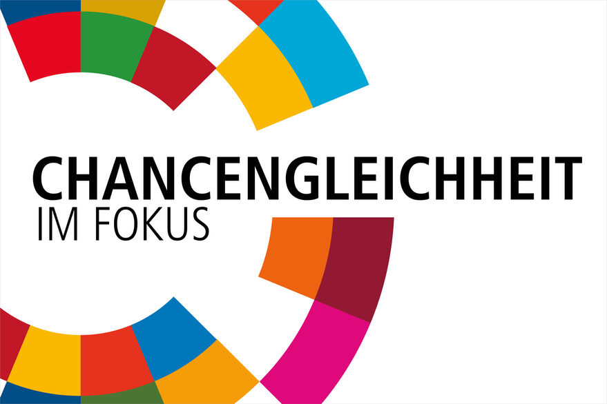 Keyvisual der Veranstaltungsreihe "Chancengleichheit im Fokus"