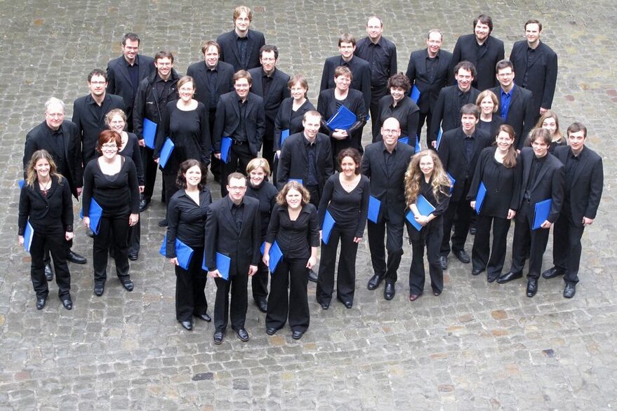 Kammerchor Consono Gruppenfoto von oben.