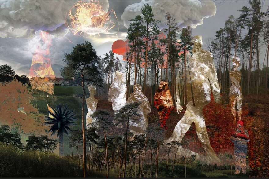 Kinga Su - Responsibility, 2024, digital collage, 65 x 100cm