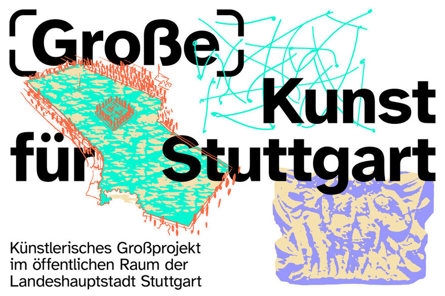 Grafik zum Künstlerischen Großprojekt im öffentlichen Raum der Landeshauptstadt Stuttgart