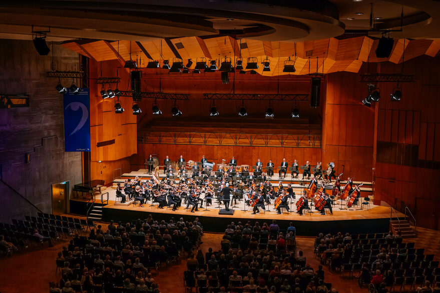 Foto von den Stuttgarter Philharmonikern im Beethoven-Saal