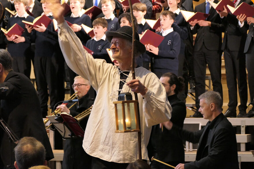 Szene aus dem Weihnachtsoratorium für Kinder